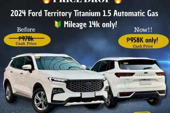 2024 Ford Territory Titanium 1.5 AT Gas 🔰CALL NOW  ☎️09279850198/ JESSEN “KAKOTSE “MENDOZA