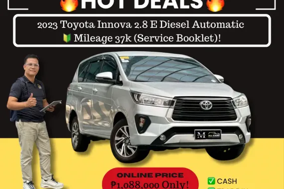 2023 Toyota Innova 2.8 E Diesel Automatic 🔰CALL NOW  ☎️09279850198/ JESSEN “KAKOTSE “MENDOZA