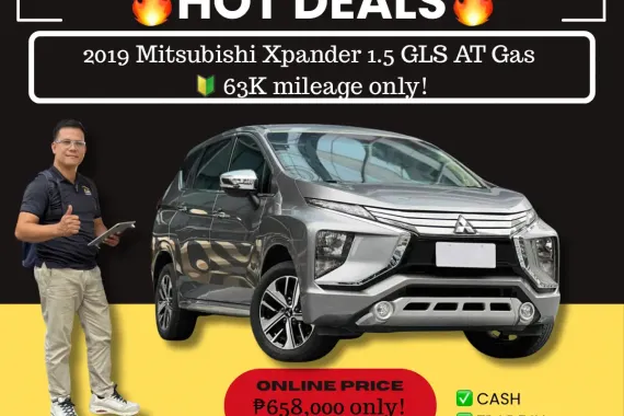 2019 Mitsubishi Xpander 1.5 GLS AT Gas 🔰CALL NOW! ☎️ 09279850198 /JESSEN “Kakotse “ MENDOZA