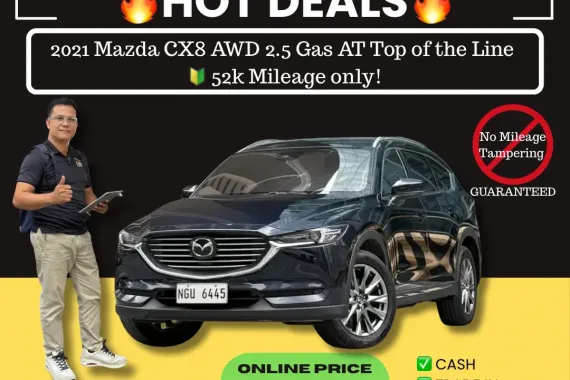 2021 Mazda CX8 AWD 2.5 Gas Automatic 🔰CALL NOW  ☎️09279850198/ JESSEN “KAKOTSE “MENDOZA