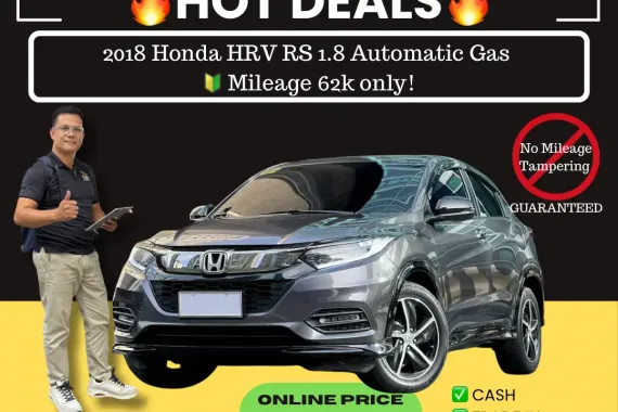 2018 Honda HRV RS 1.8 Automatic Gas 🔰CALL NOW! ☎️09279850198 / JESSEN “Kakotse” MENDOZA 