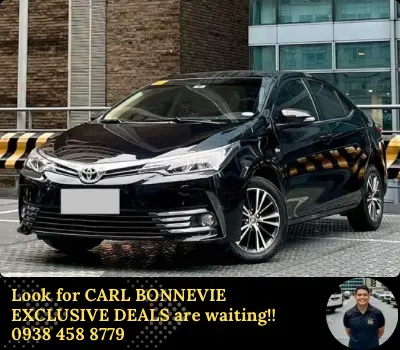 2018 Toyota Corolla Altis 1.6 G Automatic Gas 99K ALL IN 🔥🔥☎️Call CARL BONNEVIE🙋🏻‍♂️09384588779