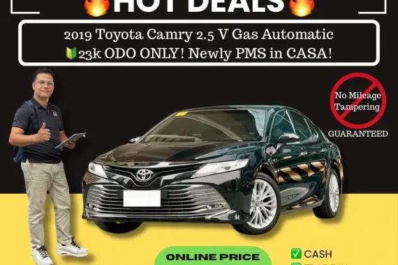 2019 Toyota Camry 2.5 V Gas Automatic 🔰CALL NOW! ☎️09279850198 / JESSEN “Kakotse” MENDOZA