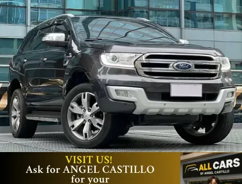 🚨2018 Ford Everest Titanium Plus 2.2 4x2 AT w/SUNROOF🔥| CALL/PM ANGEL CASTILLO NOW!📩📲09186763396