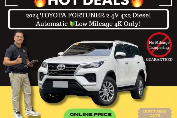 2024 TOYOTA FORTUNER 2.4V 4x2 Diesel AT 🔰CALL NOW! ☎️09279850198 / JESSEN “Kakotse” MENDOZA 