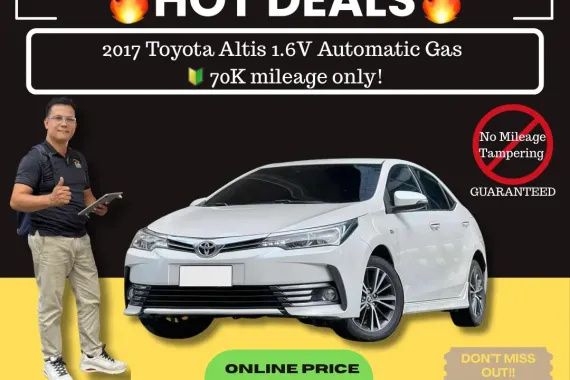 2017 Toyota Altis 1.6V Automatic Gas 🔰CALL NOW! ☎️09279850198 / JESSEN “Kakotse” MENDOZA 