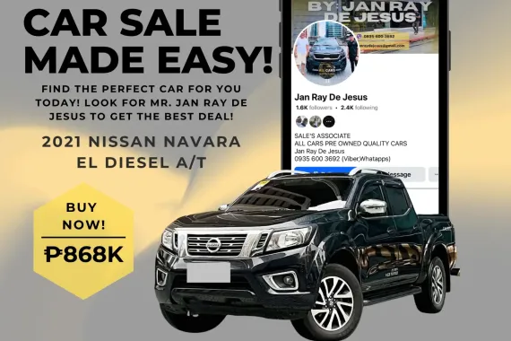 2021 Nissan Navara EL Diesel Automatic ☎️CALL NOW 0935 600 3692 JAN RAY DE JESUS