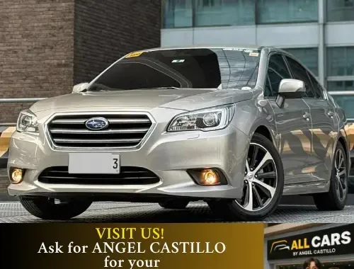 🚨2017 Subaru Legacy 2.5i-S Automatic Gas 14K ODO🔥 | CALL/PM ANGEL CASTILLO NOW! 📩📲 09186763396