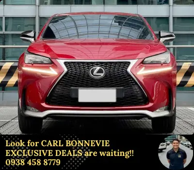 2016 Lexus NX200T FSport (Top of the Line) 2.0 AT Gas🔥🔥☎️Call CARL BONNEVIE🙋🏻‍♂️09384588779