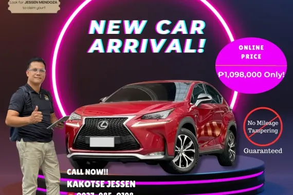 2016 Lexus NX200T FSport (Top of the Line) 2.0 AT Gas ☎️09279850198 / JESSEN “Kakotse” MENDOZA 