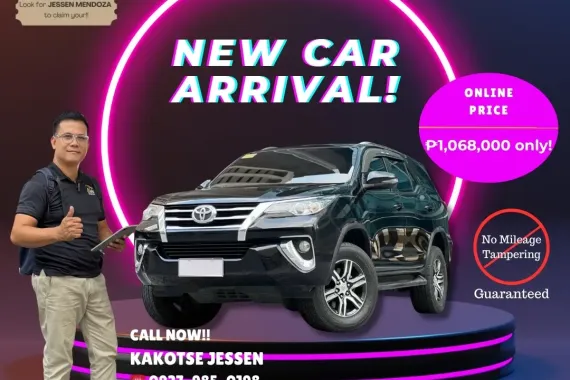 2018 Toyota Fortuner 4x2 G Automatic 🔰CALL NOW! ☎️09279850198 / JESSEN “Kakotse” MENDOZA 