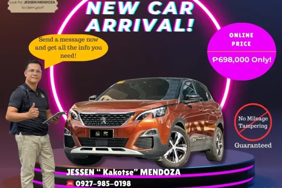 2019 Peugeot 3008 2.0 GT line AT DIESEL 🔰CALL NOW! ☎️09279850198 / JESSEN “Kakotse” MENDOZA 