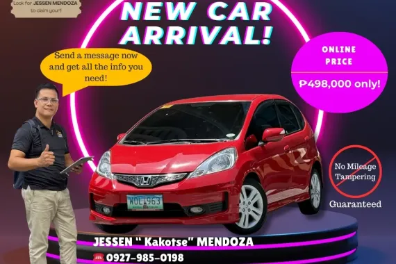 2013 Honda Jazz 1.5 Gas Automatic 🔰CALL NOW! ☎️09279850198 / JESSEN “Kakotse” MENDOZA 
