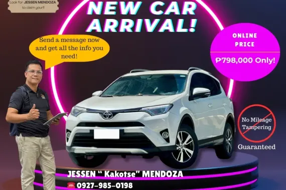 2018 Toyota Rav 4 2.5 Premium Gas AT 🔰CALL NOW! ☎️09279850198 / JESSEN “Kakotse” MENDOZA