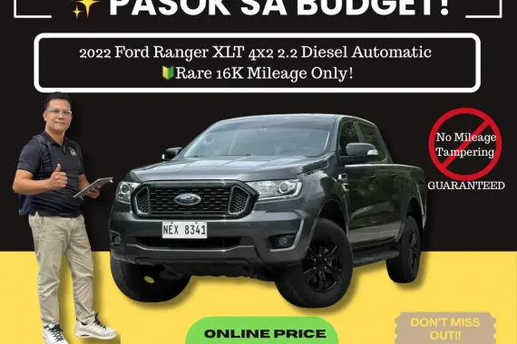 2022 Ford Ranger XLT 4x2 2.2 Diesel Automatic 🔰CALL NOW  ☎️09279850198/ JESSEN “KAKOTSE “MENDOZA