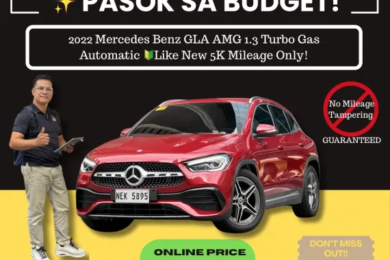 2022 Mercedes Benz GLA AMG 1.3 Turbo Gas AT 🔰CALL NOW  ☎️09279850198/ JESSEN “KAKOTSE “MENDOZA