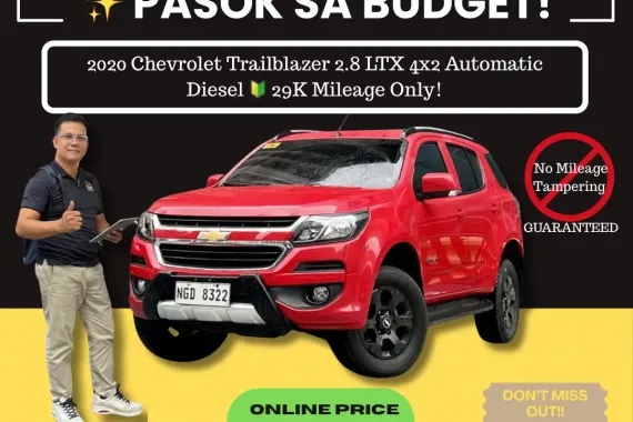 2020 Chevrolet Trailblazer 2.8 LTX 4x2 AT Dsl 🔰CALL NOW! ☎️09279850198 / JESSEN “Kakotse” MENDOZA