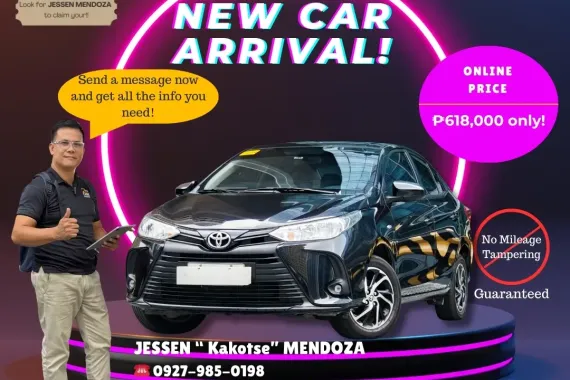 2024 Toyota Vios XLE Automatic Gas 🔰CALL NOW! ☎️09279850198 / JESSEN “Kakotse” MENDOZA 