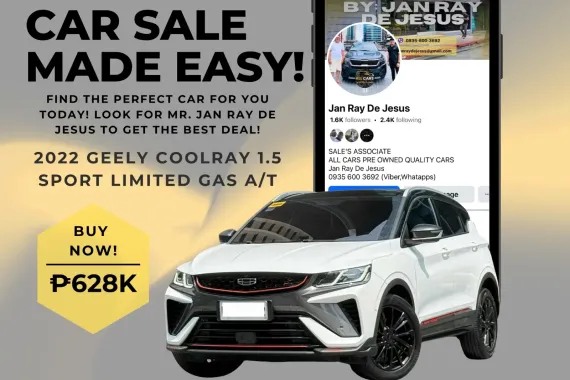 2022 Geely Coolray 1.5 Sport Limited A/T Gas ☎️CALL NOW 0935 600 3692 JAN RAY DE JESUS