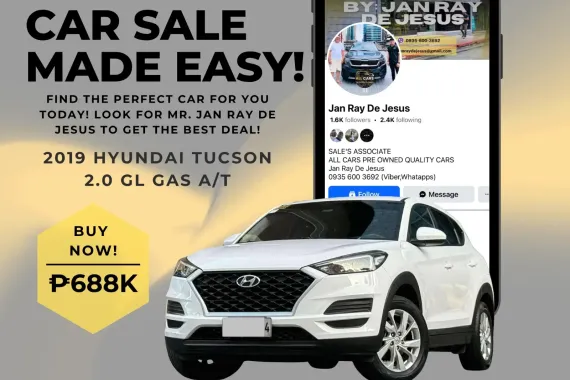 2019 Hyundai Tucson 2.0 GL Gas Automatic ☎️CALL NOW 0935 600 3692 JAN RAY DE JESUS