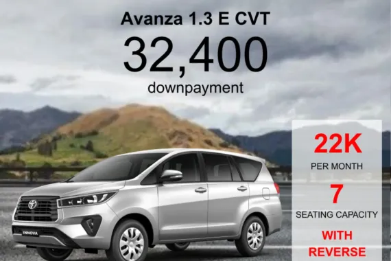 New Car!!! 2025 Toyota Avanza  1.3 E A/T AVAILABLE FOR CASH & INSTALLMENT (AKO BAHALA SAYO)