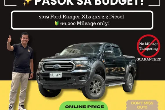 2019 Ford Ranger XLS 4x2 2.2 Diesel 🔰CALL NOW! ☎️09279850198 / JESSEN “Kakotse” MENDOZA 
