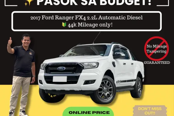 2017 Ford Ranger FX4 2.2L Automatic Diesel 🔰CALL NOW! ☎️09279850198 / JESSEN “Kakotse” MENDOZA 