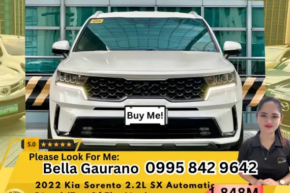 🔥 2022 Kia Sorento 2.2L SX A/T Diesel (Top Of The Line) 👩𝗕𝗲𝗹𝗹𝗮📲 𝟬𝟵𝟵𝟱 𝟴𝟰𝟮 𝟵𝟲𝟰𝟮