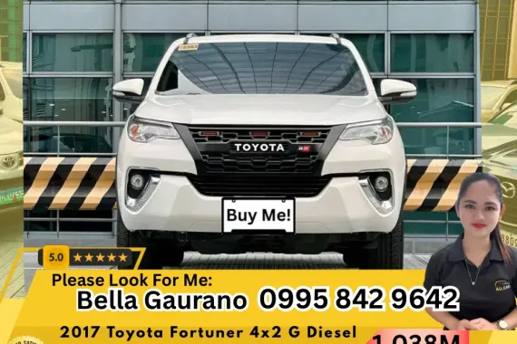🔥 2017 Toyota Fortuner 4x2 G Diesel Automatic 👩𝗕𝗲𝗹𝗹𝗮📲 𝟬𝟵𝟵𝟱 𝟴𝟰𝟮 𝟵𝟲𝟰𝟮