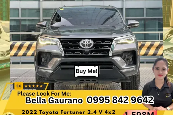 🔥 2022 Toyota Fortuner 2.4 V 4x2 Automatic Diesel 👩𝗕𝗲𝗹𝗹𝗮📲 𝟬𝟵𝟵𝟱 𝟴𝟰𝟮 𝟵𝟲𝟰𝟮