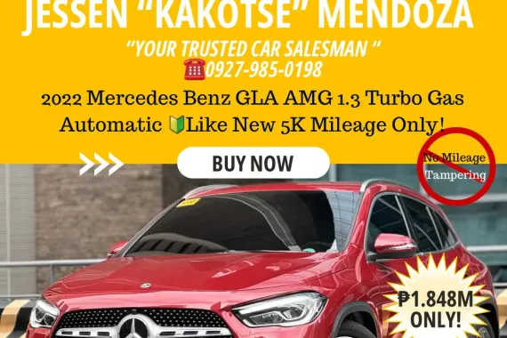 2022 Mercedes Benz GLA AMG 1.3 Turbo Gas AT ☎️09279850198/ JESSEN “KAKOTSE “MENDOZA