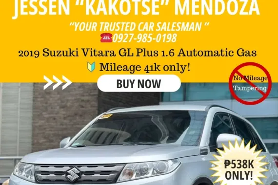 2019 Suzuki Vitara GL Plus 1.6 AT Gas 🔰CALL NOW! ☎️09279850198 / JESSEN “Kakotse” MENDOZA