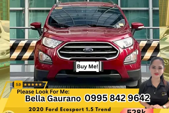 🔥 2020 Ford Ecosport 1.5 Trend Automatic Gas 👩𝗕𝗲𝗹𝗹𝗮📲 𝟬𝟵𝟵𝟱 𝟴𝟰𝟮 𝟵𝟲𝟰𝟮