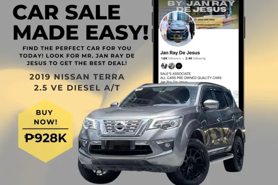2019 Nissan Terra 2.5 VE Automatic Diesel ☎️CALL NOW 0935 600 3692 JAN RAY DE JESUS