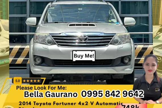 🔥 2014 Toyota Fortuner 4x2 V Automatic Diesel 👩𝗕𝗲𝗹𝗹𝗮📲 𝟬𝟵𝟵𝟱 𝟴𝟰𝟮 𝟵𝟲𝟰𝟮
