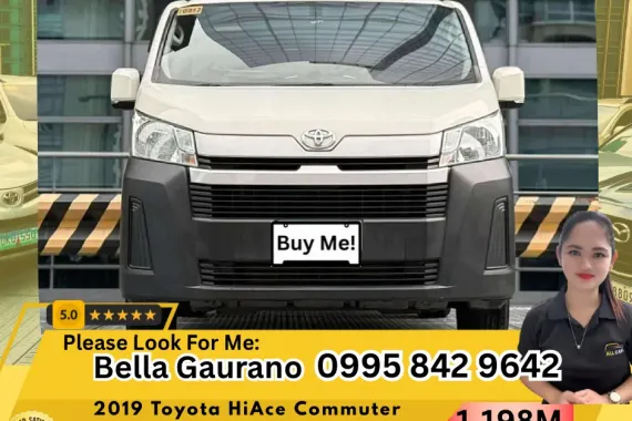 🔥 2019 Toyota HiAce Commuter Deluxe 2.8 MT Diesel 👩𝗕𝗲𝗹𝗹𝗮📲 𝟬𝟵𝟵𝟱 𝟴𝟰𝟮 𝟵𝟲𝟰𝟮