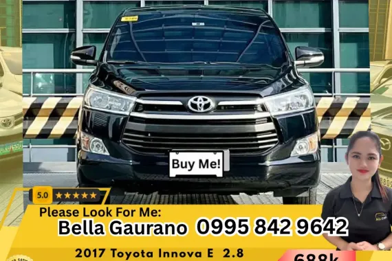 🔥 2017 Toyota Innova E  2.8 DSL Manual 👩𝗕𝗲𝗹𝗹𝗮📲 𝟬𝟵𝟵𝟱 𝟴𝟰𝟮 𝟵𝟲𝟰𝟮
