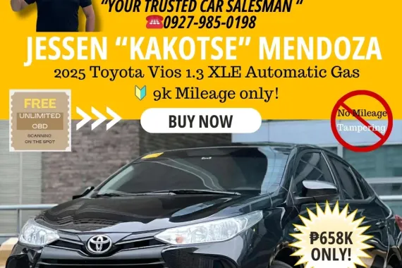 2025 Toyota Vios 1.3 XLE Automatic Gas 🔰CALL NOW! ☎️09279850198 / JESSEN “Kakotse” MENDOZA