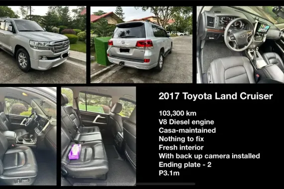 HOT!!! 2017 Toyota Land Cruiser  4.5L DSL AT for sale at affordable price