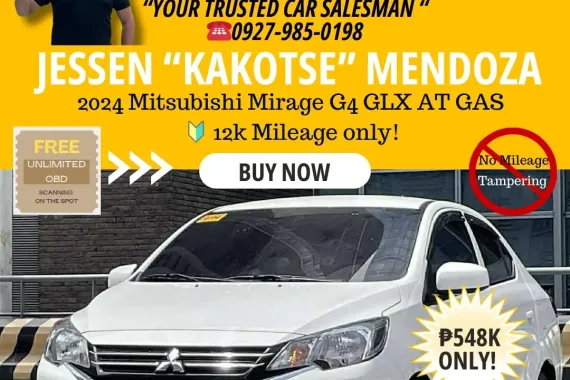 2024 Mitsubishi Mirage G4 GLX AT GAS 🔰CALL NOW! ☎️09279850198 / JESSEN “Kakotse” MENDOZA