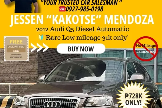 2012 Audi Q5 Diesel Automatic 🔰CALL NOW  ☎️09279850198/ JESSEN “KAKOTSE “MENDOZA 