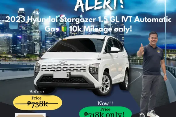 2023 Hyundai Stargazer 1.5 GL IVT Automatic Gas 🔰CALL NOW  ☎️09279850198/ JESSEN “KAKOTSE “MENDOZA