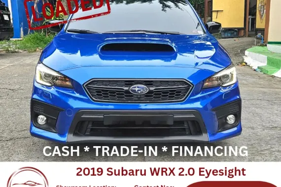 2019 Subaru WRX 2.0AWD Eyesight