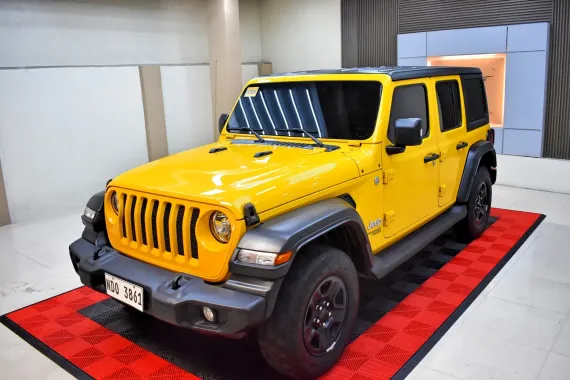 2021 Jeep Wrangler Unlimited Sports 2.0 4X4 AT Gasoline 2.648m Negotiable Batangas Area