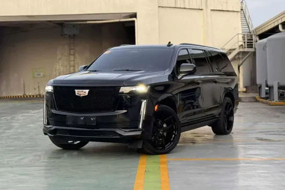 HOT!!! 2023 Cadillac Escalade ESV Sport Platinum “Black Raven” for sale at affordable price!
