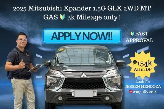 2025 Mitsubishi Xpander 1.5G GLX 2WD MT GAS 🔥𝐉𝐄𝐒𝐒𝐄𝐍 𝐌𝐄𝐍𝐃𝐎𝐙𝐀 🙋‍♂️☎️ 09279850198