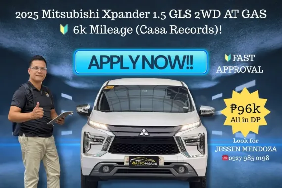 2025 Mitsubishi Xpander 1.5 GLS 2WD AT GAS 🔥𝐉𝐄𝐒𝐒𝐄𝐍 𝐌𝐄𝐍𝐃𝐎𝐙𝐀 🙋‍♂️☎️ 09279850198