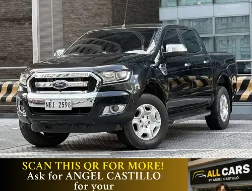 🚨2017 Ford Ranger XLT 4x2 2.2 Diesel AT 82K ALL IN DP | CALL/PM ANGEL CASTILLO NOW!📩📲 09186763396