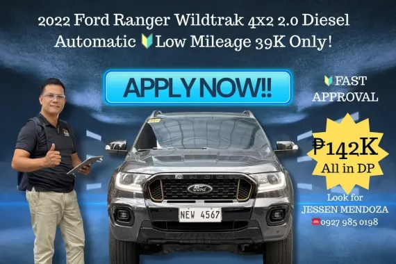 2022 Ford Ranger Wildtrak 4x2 2.0 Dsl 🔥#𝟙 ℂ𝔸𝕃𝕃-𝐉𝐄𝐒𝐒𝐄𝐍 𝐌𝐄𝐍𝐃𝐎𝐙𝐀 🙋‍♂️☎️ 09279850198