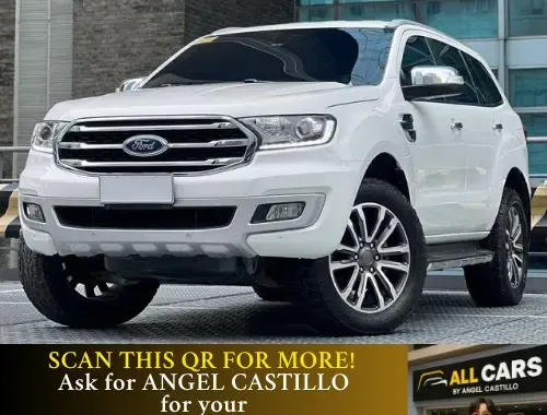 🚨2019 Ford Everest Titanium 4x2 2.0 AT Diesel 181K DP | CALL/PM ANGEL CASTILLO NOW! 📩📲09186763396